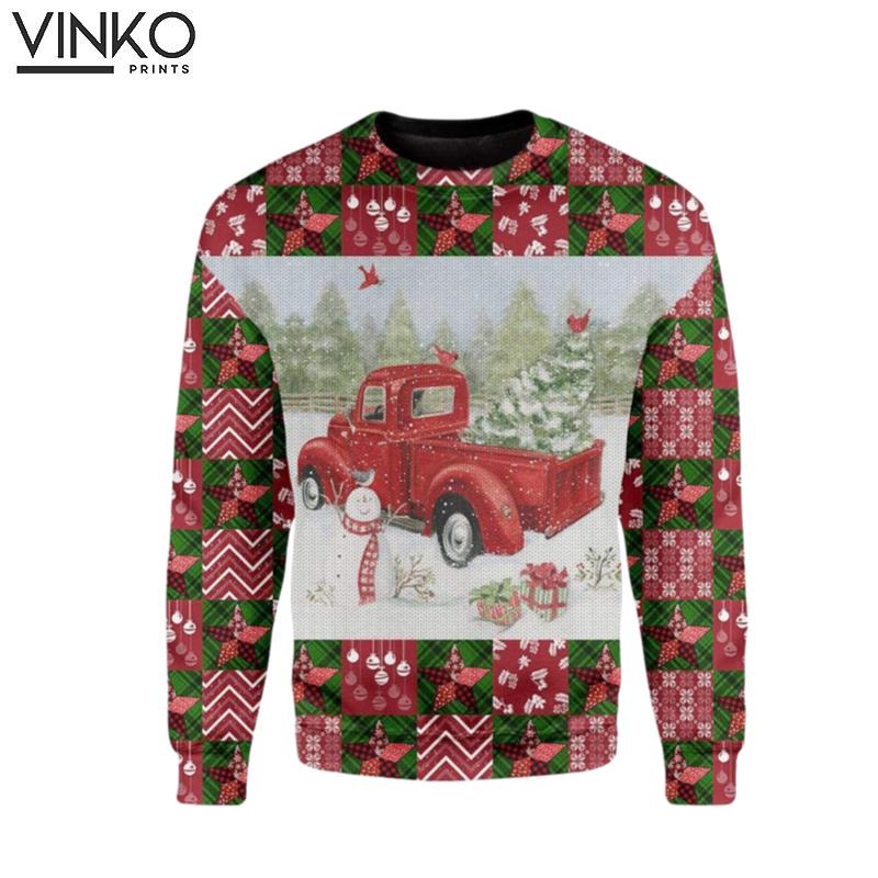 Custom Car Ugly Christmas Sweater