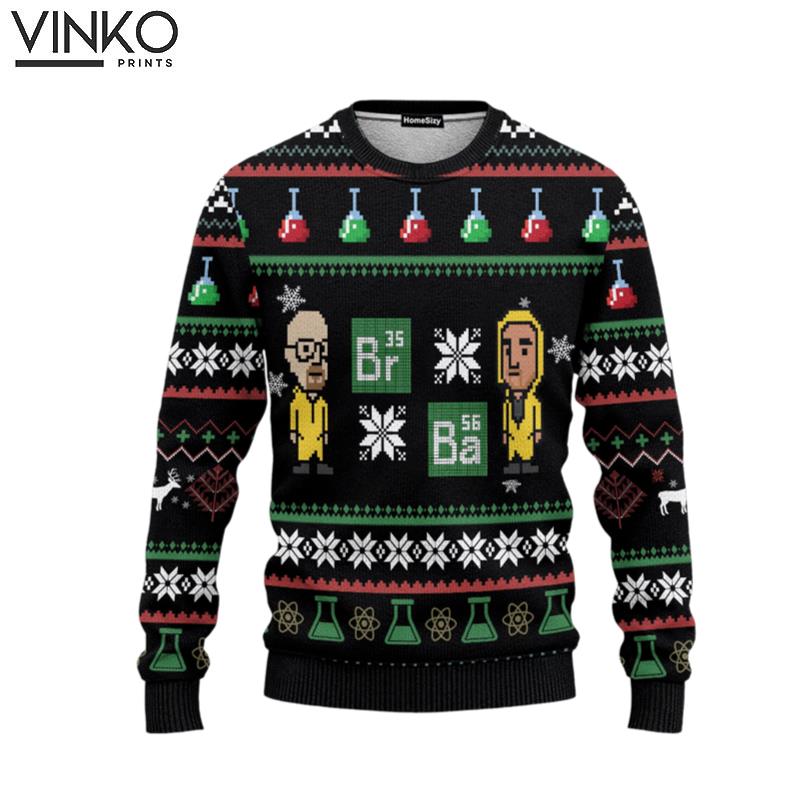 Custom Cosplay Breaking Bad Ugly Christmas Sweater