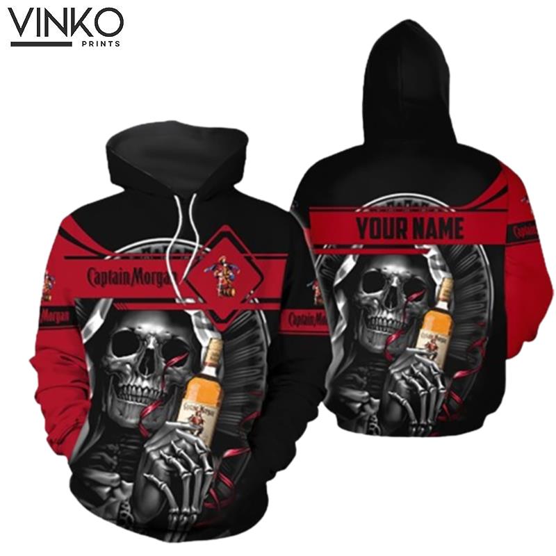 Custom Name Captain Morgan Hoodie