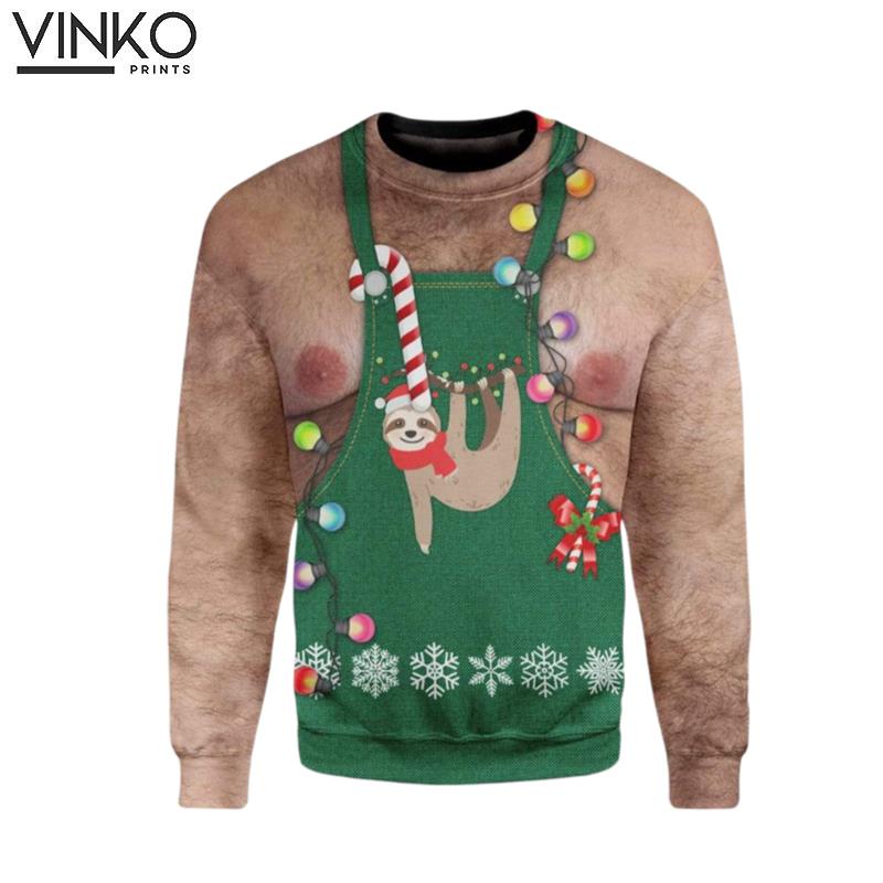 Custom Santa Ugly Christmas Sweater