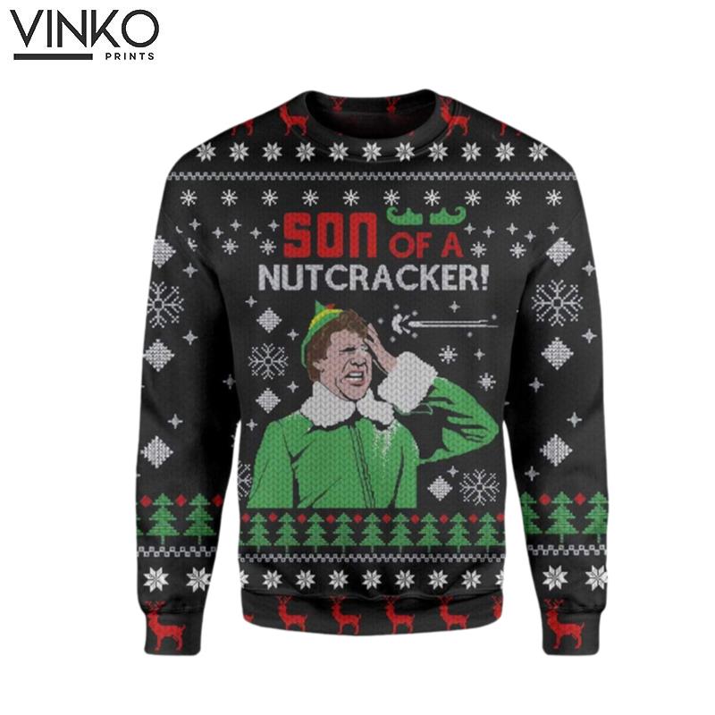 Custom Ugly Son Of A Nutcracker Ugly Christmas Sweater