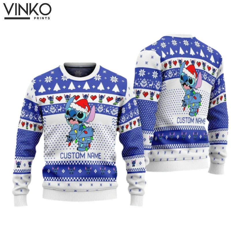 Cute Stitch Ugly Christmas Sweater