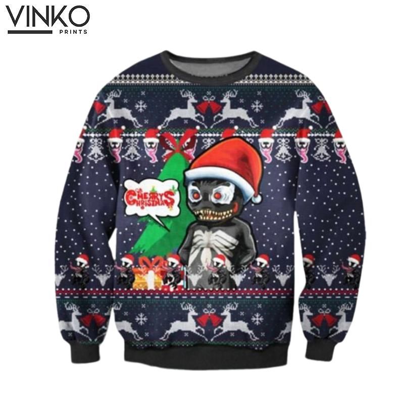 Cute Venom Knit Venom Ugly Christmas Sweater