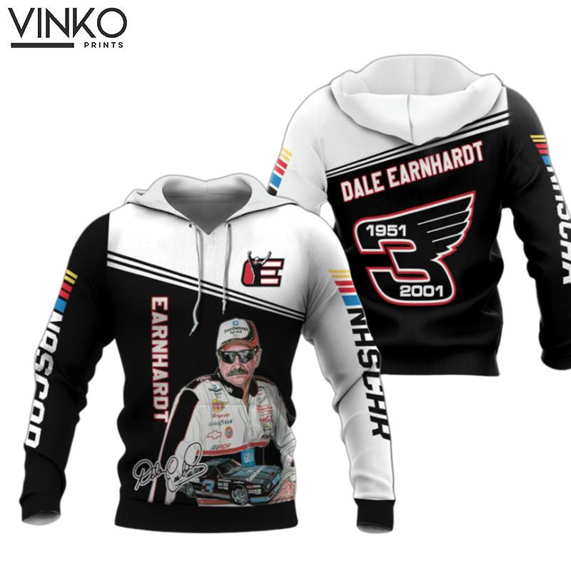 Dale Earnhardt Nascar Signature Hoodie