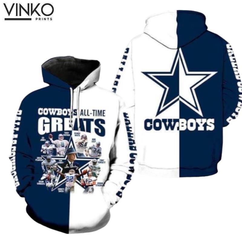 Dallas Cowboys All Time Hoodie