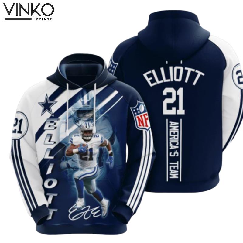 Dallas Cowboys Ezekiel Elliott Hoodie