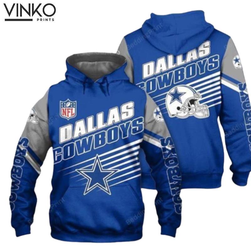 Dallas Cowboys Fan Nfl Blue Hoodie