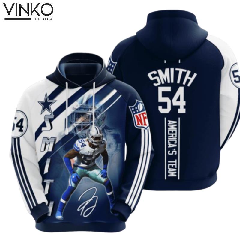 Dallas Cowboys Jaylon Smith 1 Hoodie