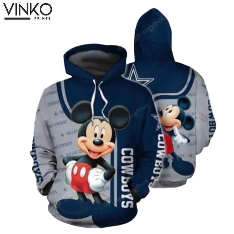 Dallas Cowboys Mickey Mouse Hoodie