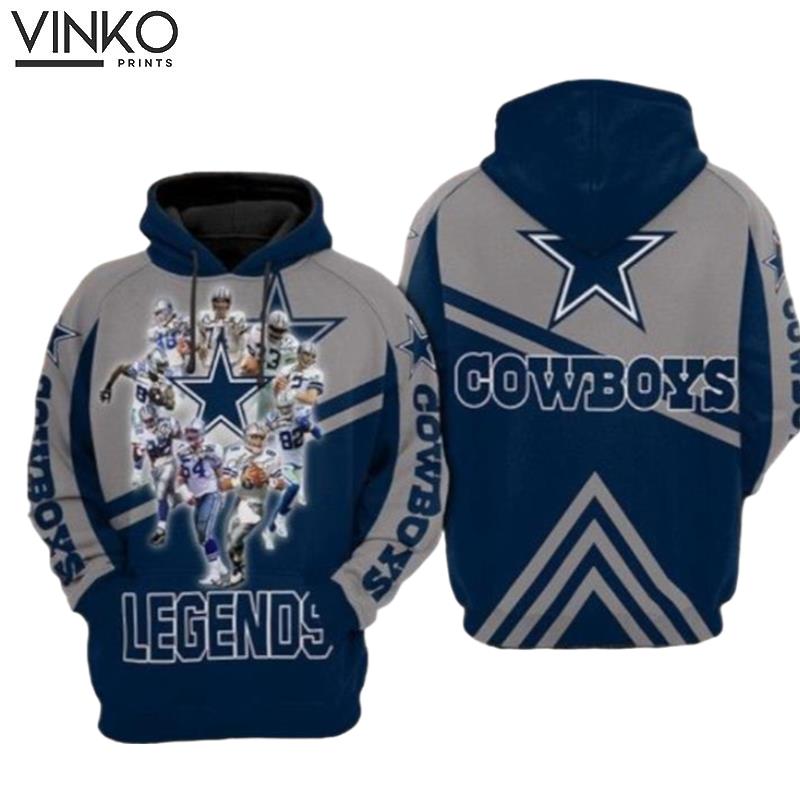 Dallas Cowboys Nfl Football Anniversary Dallas Cowboys  1 Hoodie