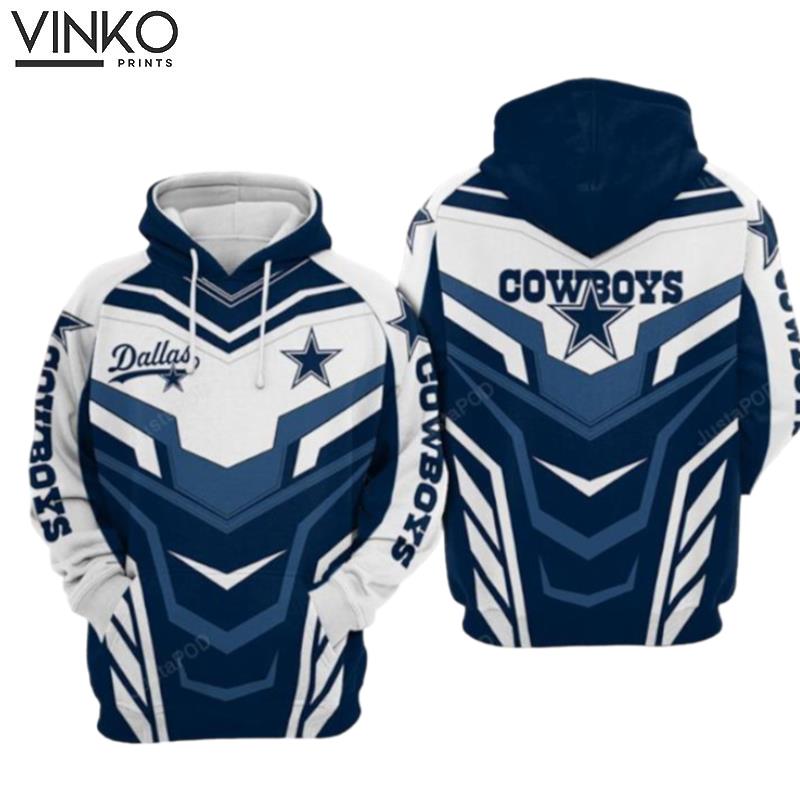 Dallas Cowboys Nfl Football Blue Dallas Cowboys  2 Hoodie