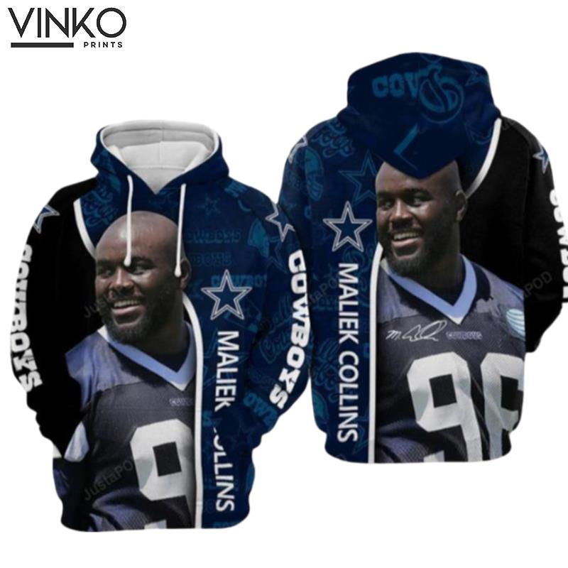 Dallas Cowboys Nfl Football Maliek Collins Dallas Cowboys Hoodie