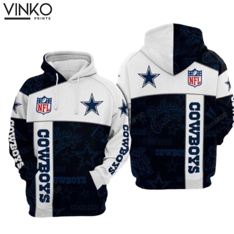 Dallas Cowboys Nfl Football White Dallas Cowboys Hoodie