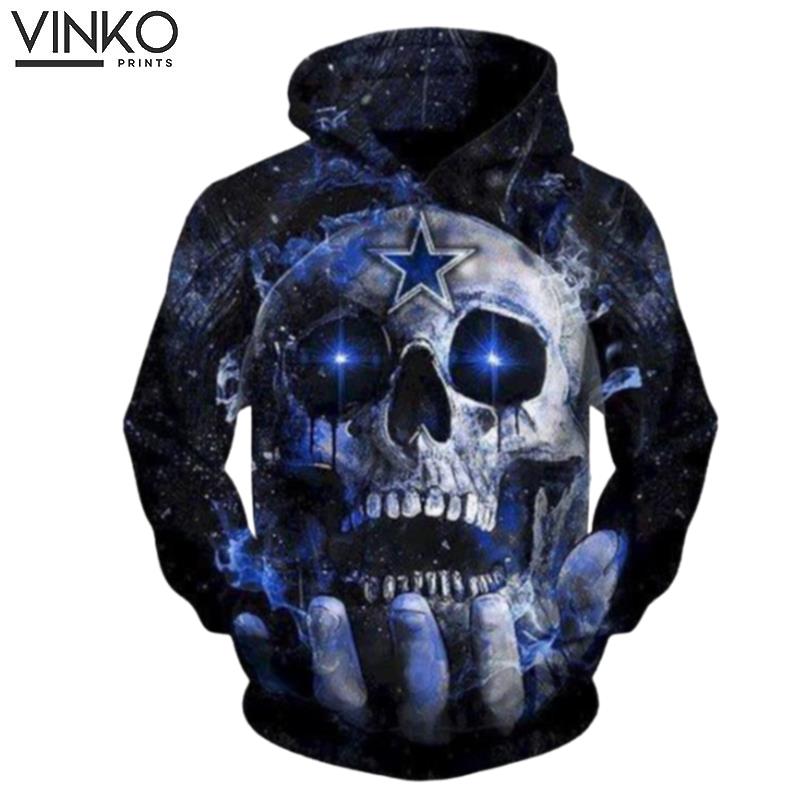 Dallas Cowboys Skull Hoodie