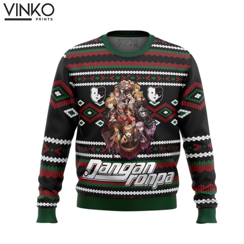 Danganronpa Alt Ugly Christmas Sweater