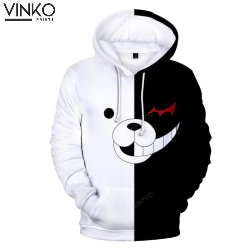 Danganronpa Trigger Happy Havoc Monokuma 1 Hoodie