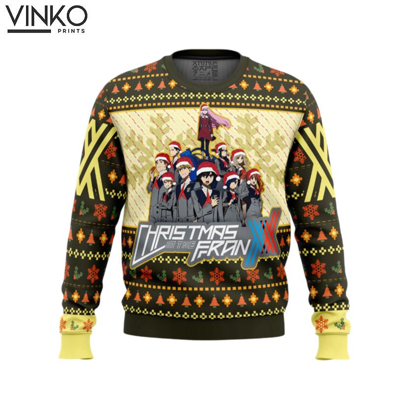 Darling in the Franxx Christmas Feels Ugly Christmas Sweater