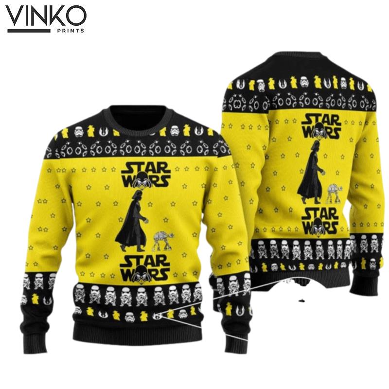 Darth Vader Custom Ugly Christmas Sweater