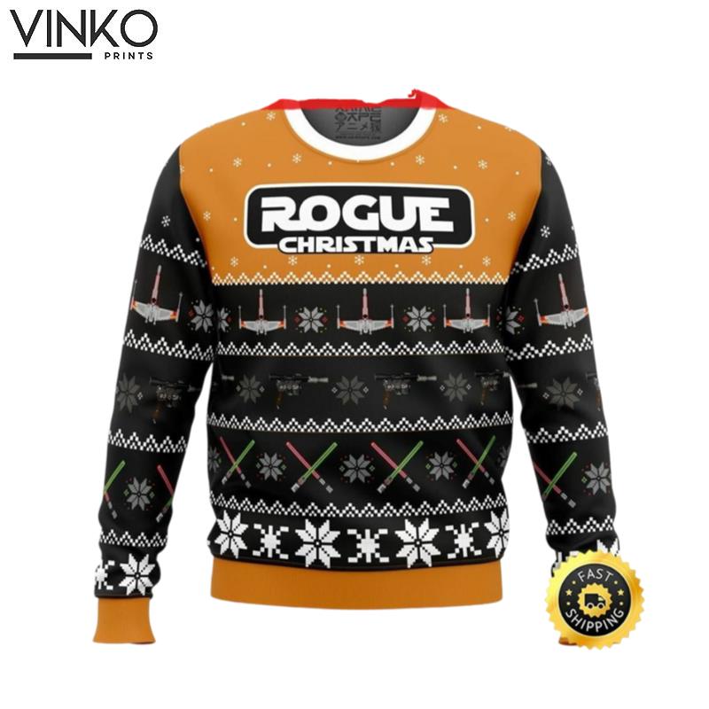 Darth Vader Rogue Christmas Anakin Skywalker Stormtrooper Ugly Christmas Sweater