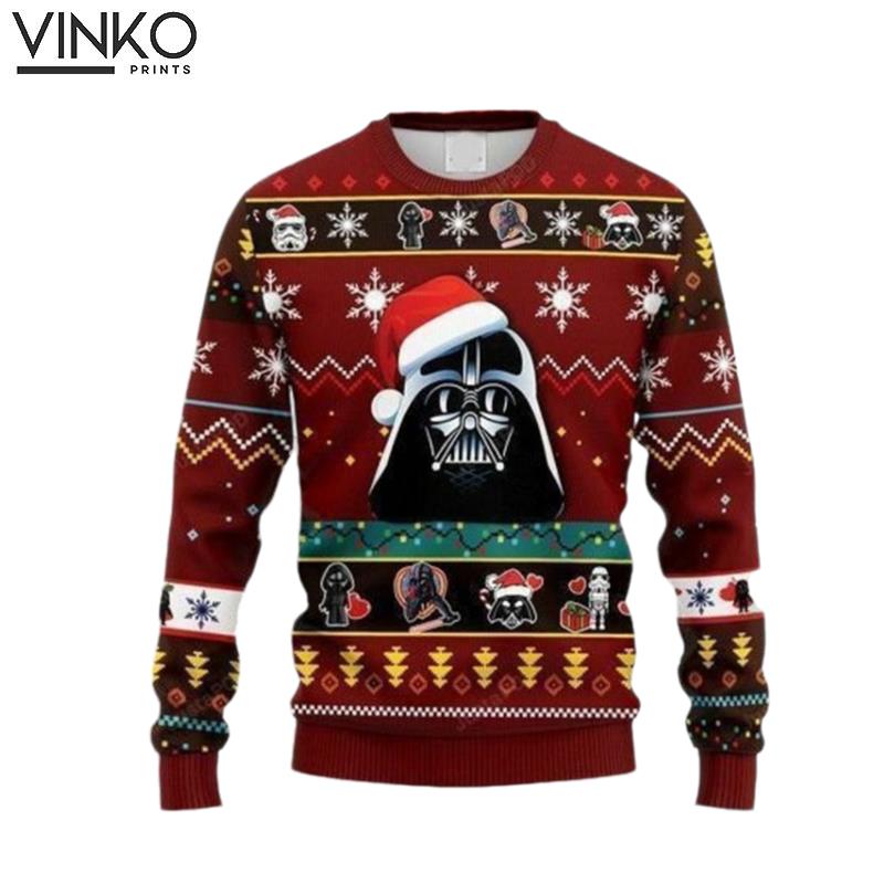 Darth Vader Shirt Darth Vader Darth Vader Mandalorian Shirt Ugly Christmas Sweater