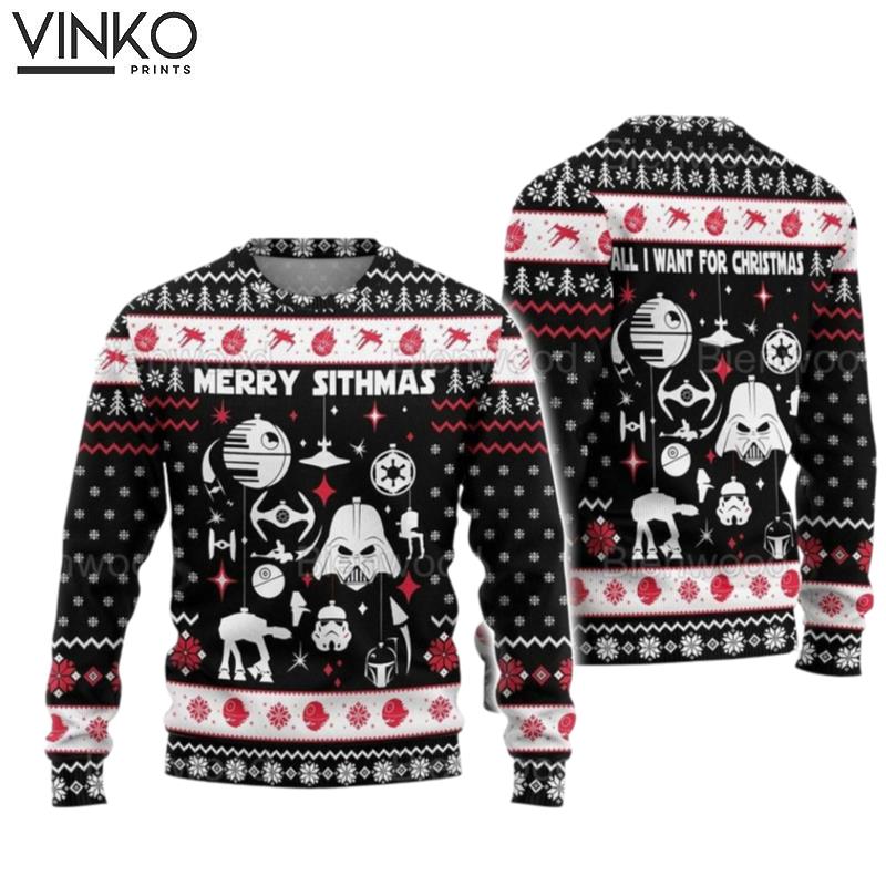 Darth Vader Shirt Darth Vader Ugly Christmas Sweater