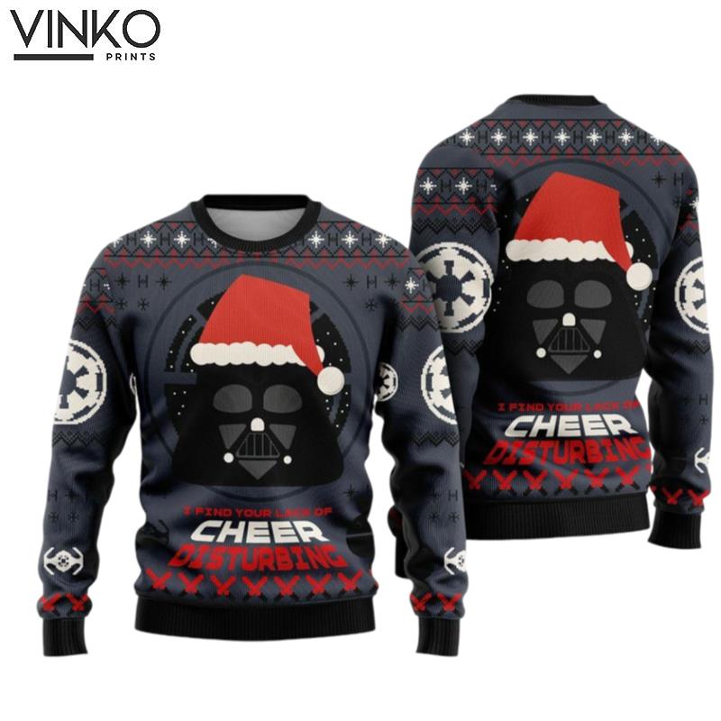 Darth Vader Starwars Darth Vader Ugly Christmas Sweater