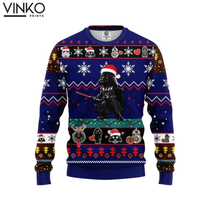 Darth Vader Vader Lack of Cheer Ugly Christmas Sweater