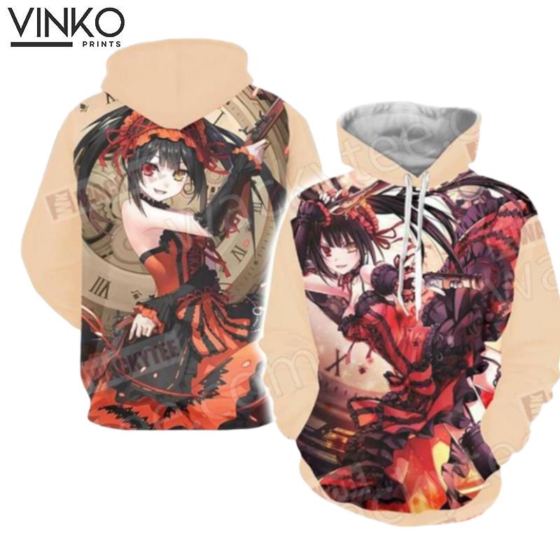 Date A Live Kurumi 3683 Hoodie