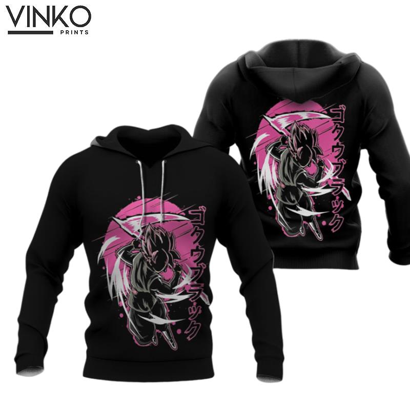 Dbz Goku Black Rose Anime Theme Sh3586 Hoodie