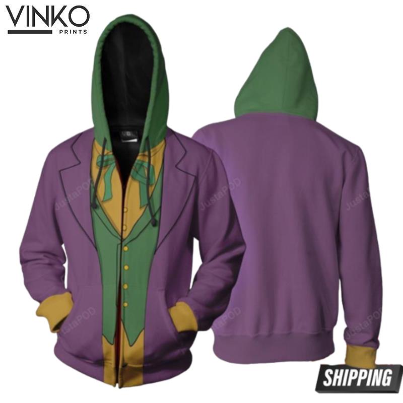 Dc Comics Killing Joke Joker Cosplay Hoodie