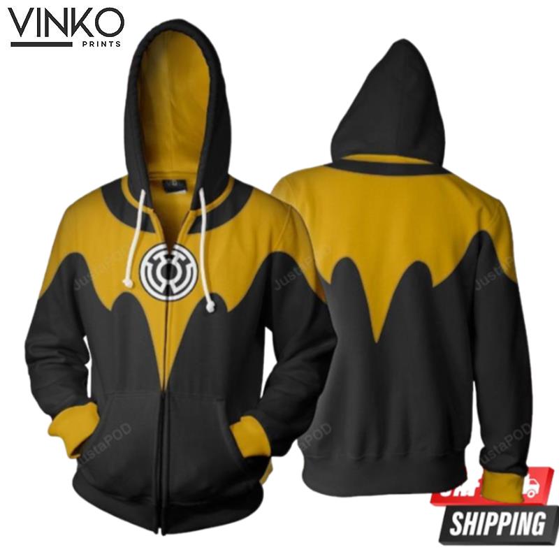 Dc Comics Sinestro Corps Cosplay Hoodie