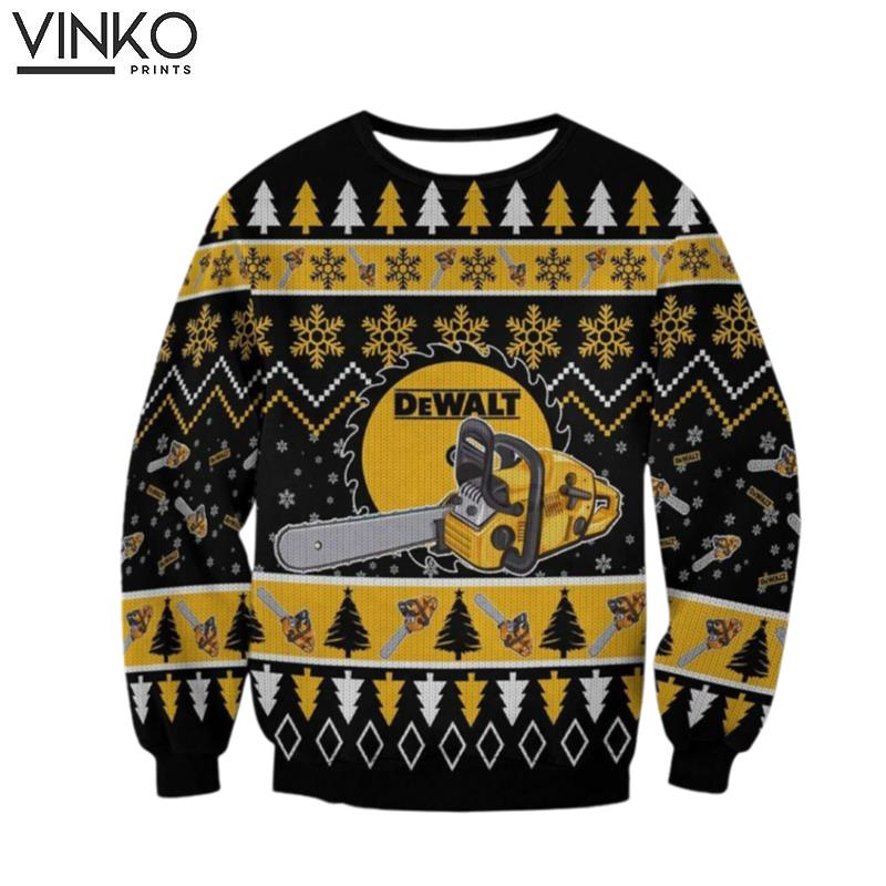 DeWalt Christmas Tree Ugly Christmas Sweater