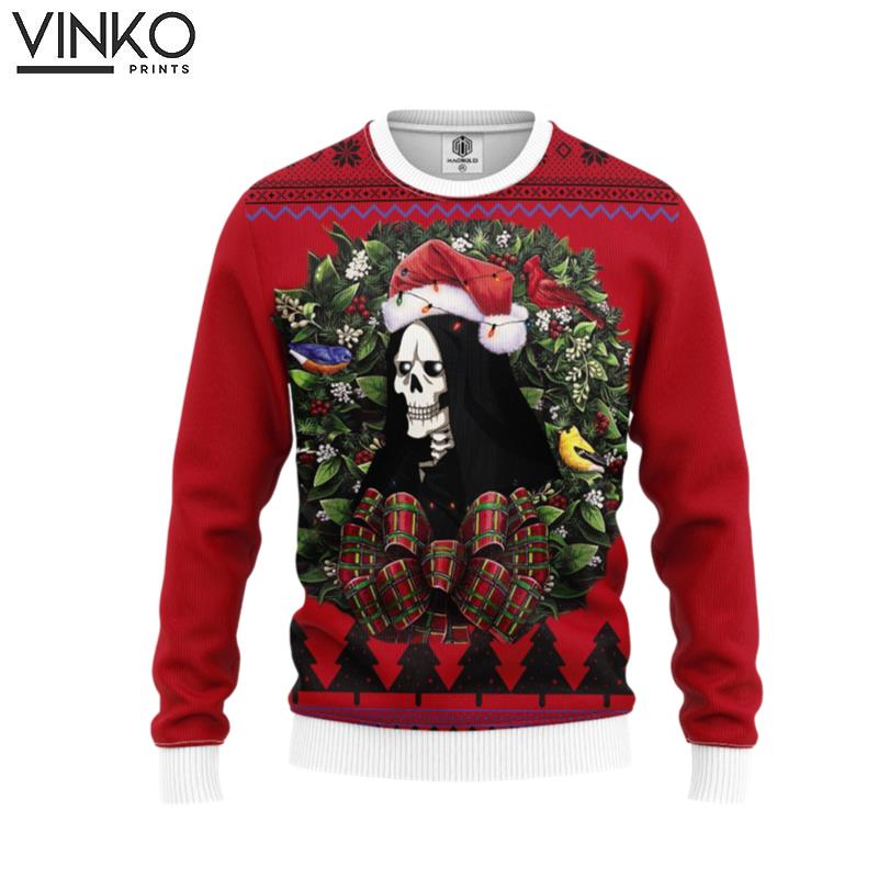 Death Noel Custom Ugly Christmas Sweater