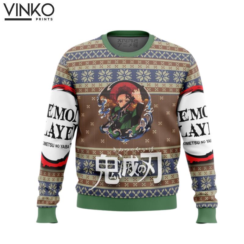 Demon Slayer Alt Ugly Christmas Sweater