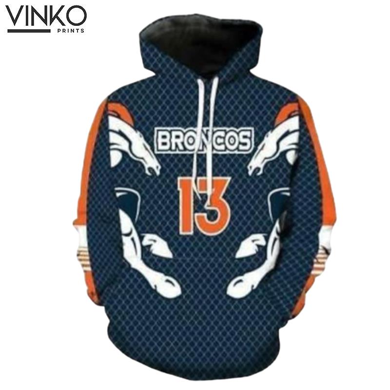 Denver Broncos Number 13 Hoodie