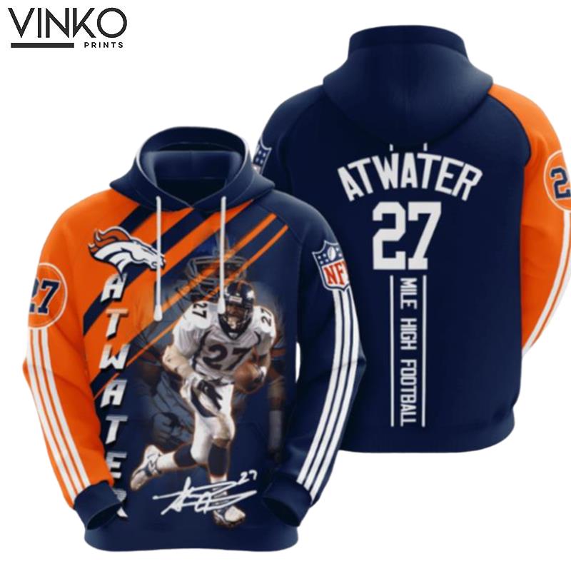 Denver Broncos Steve Atwater Hoodie