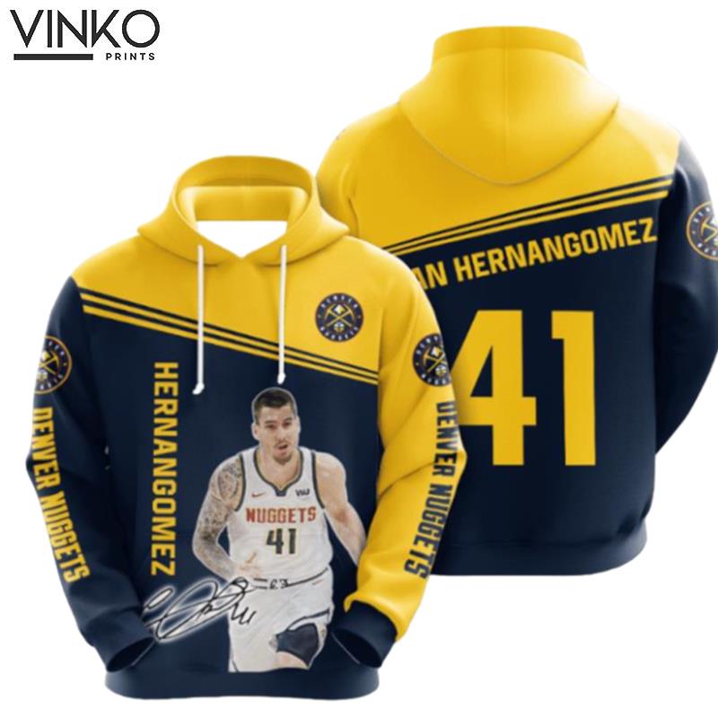 Denver Nuggets Juan Hernangomez 1 Hoodie