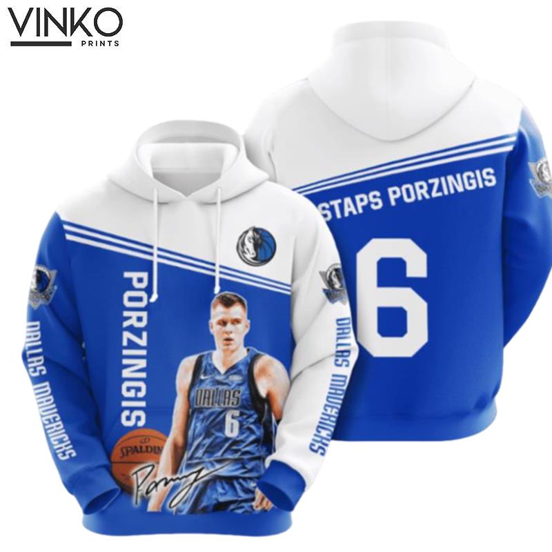 Denver Nuggets Kristaps Porzingis 2 Hoodie