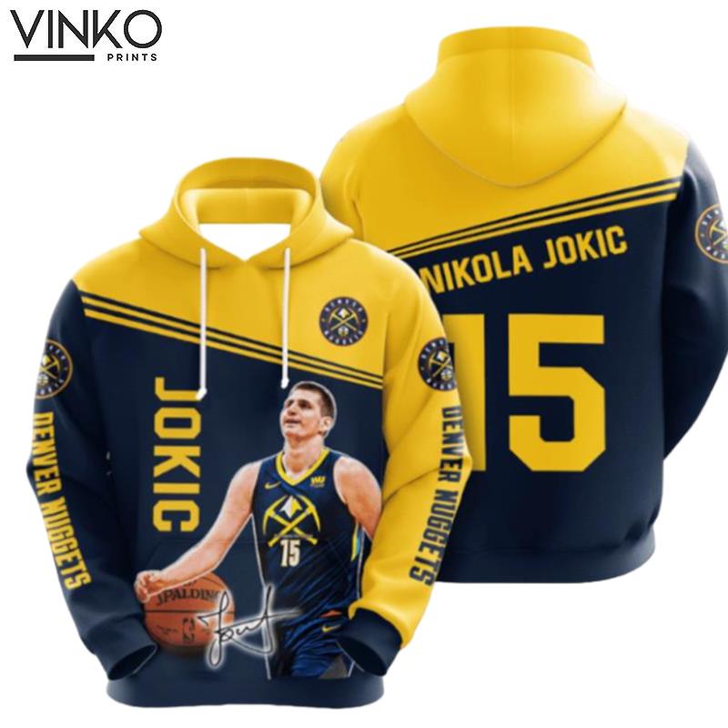 Denver Nuggets Nikola Joki 1 Hoodie