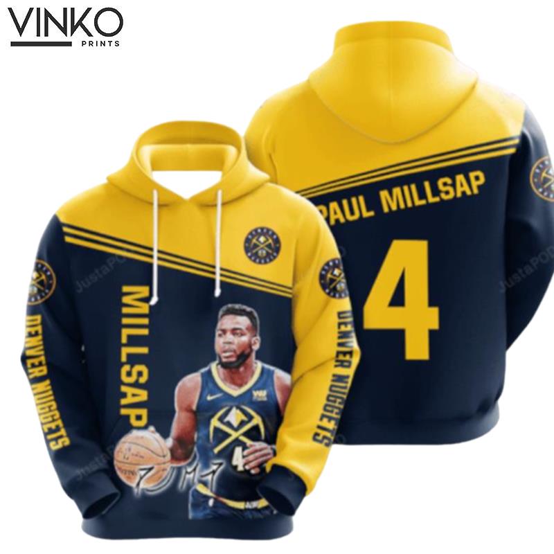 Denver Nuggets Paul Millsap Hoodie