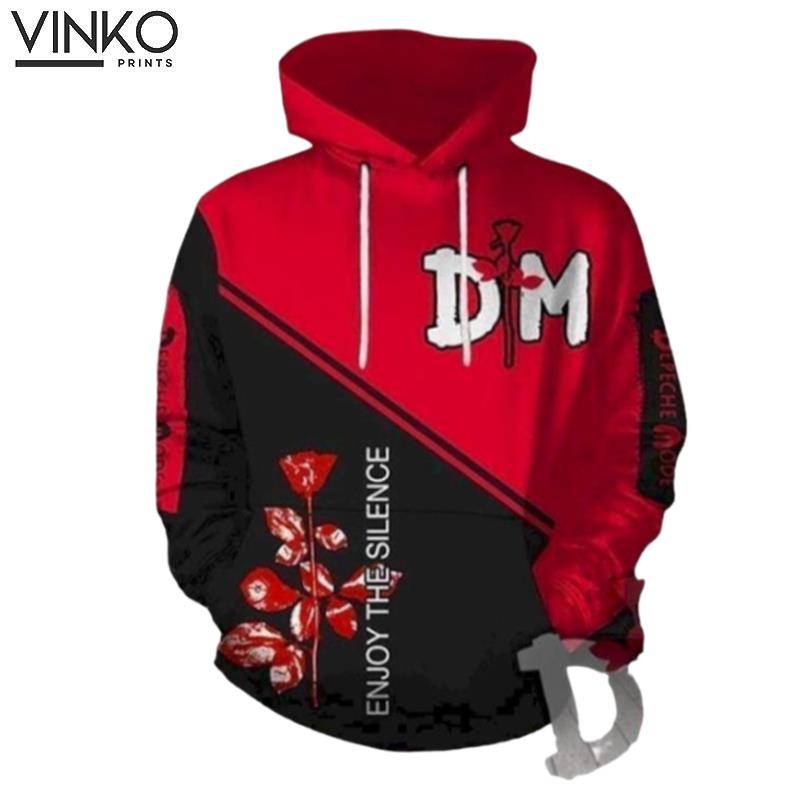 Depeche Mode Enjoy The Silence Rose Hoodie