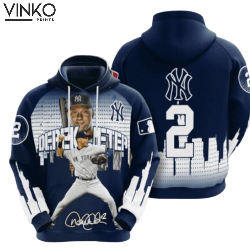 Derek Jeter New York Yankees 3 Hoodie