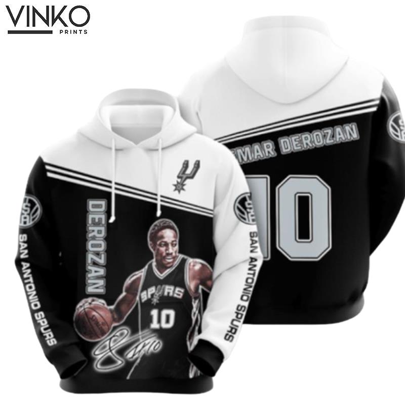 Derozan San Antonio Spurs Hoodie