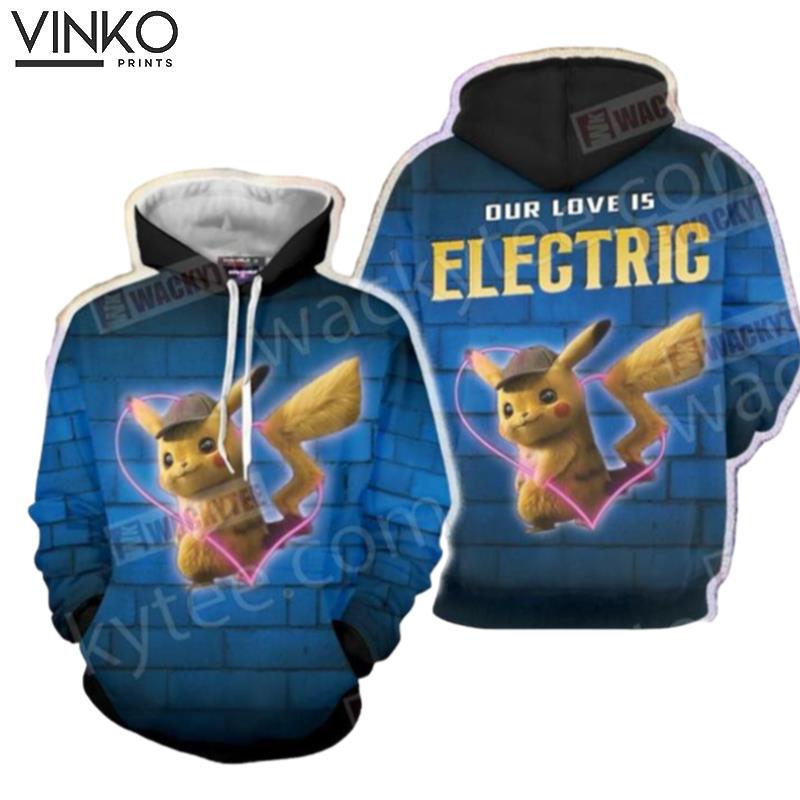 Detective Pikachu New 4006 Hoodie