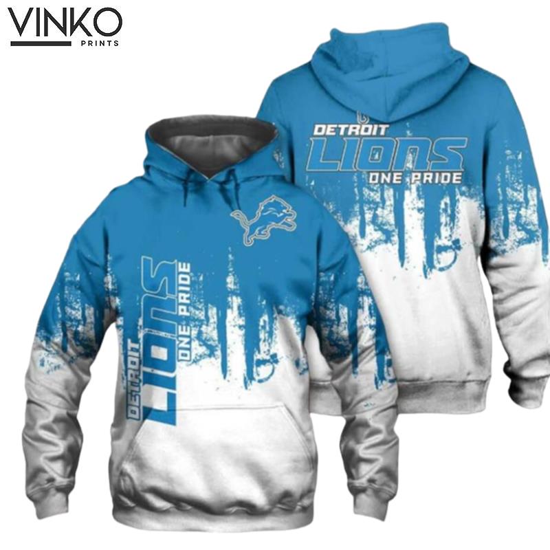 Detroit Lions Nfl Detroit Lions One Pride 19719 Hoodie