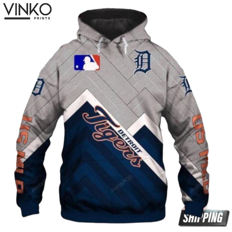 Detroit Tigers And Pered Custom Detroit Tigers Graphic Hoodie