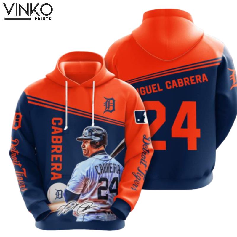 Detroit Tigers Miguel Cabrera 1 Hoodie