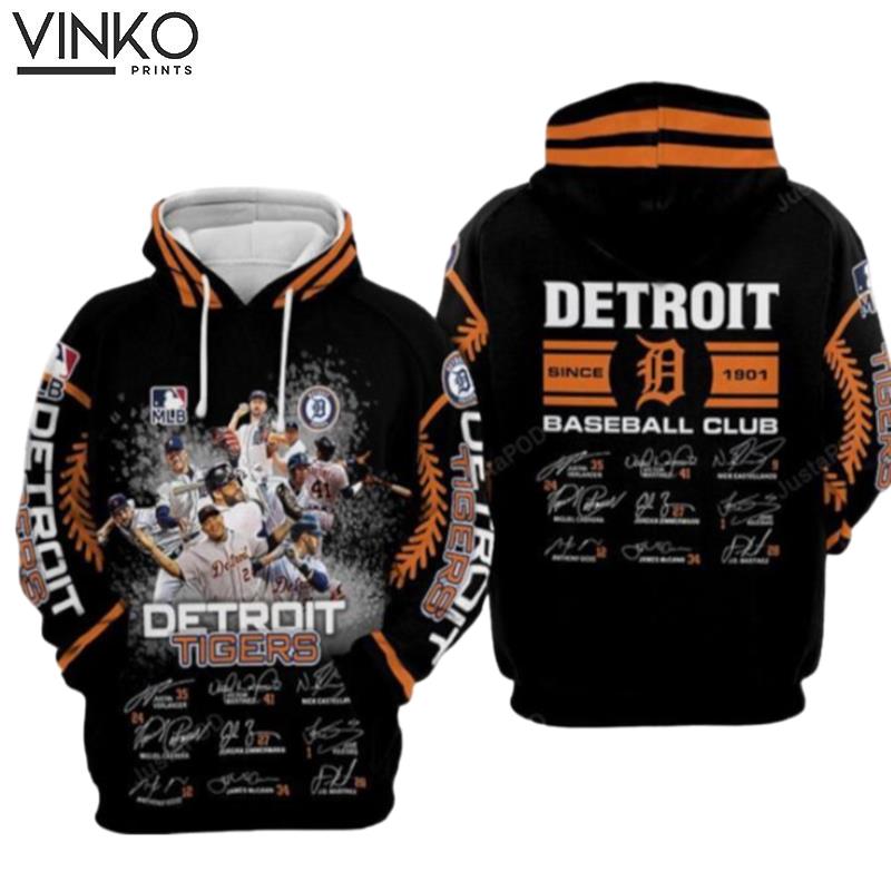 Detroit Tigers Nfl Football Anniversary Detroit Tigers Detroit Tigers Hoodie