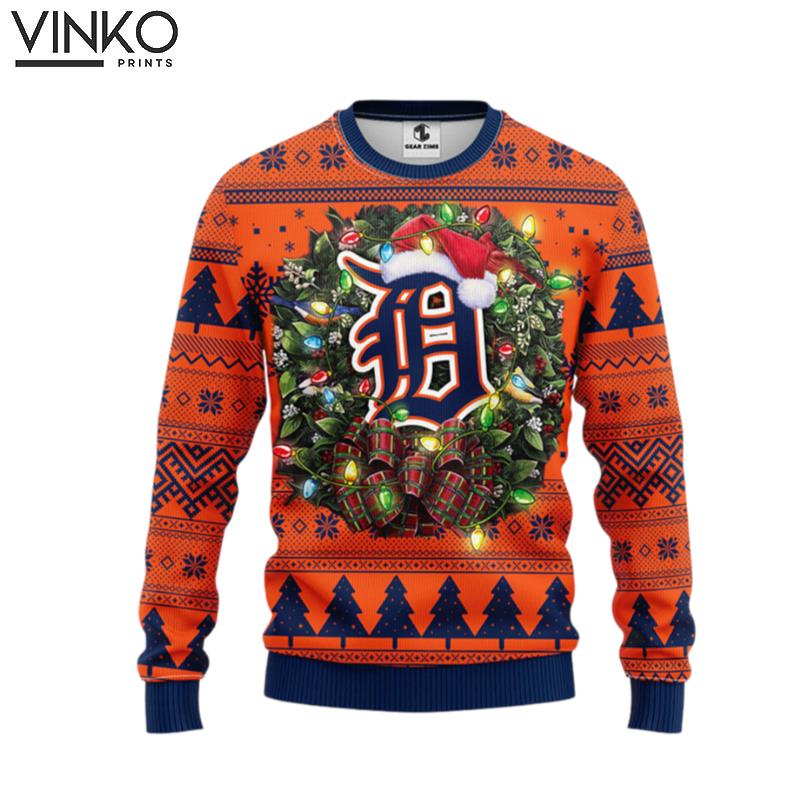 Detroit Tigers Ugly Christmas Sweater