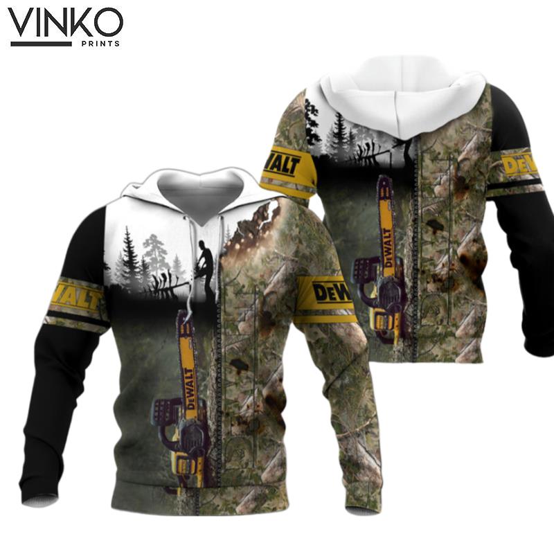 Dewalt Chainsaw Camo Hoodie